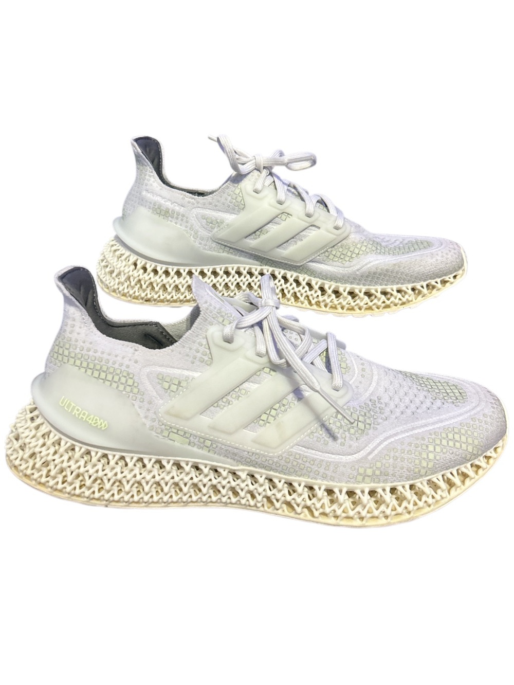 adidas Ultra 4DFWD "Crystal White Linen Green"  Size 11
